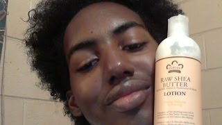 Nubian Heritage Raw Shea Butter Lotion Review [upl. by Cower]