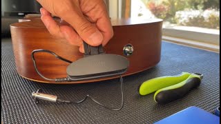 Taylor GS Mini  ES Go Passive Pickup Install [upl. by Leirbma]