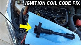 How to fix code P0351 P0352 P0353 P0354 Ignition Coil Engine Light [upl. by Hinman]