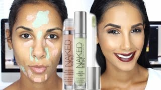 How To Cover ACNE Redness amp Acne Marks color correctingflawless foundation [upl. by Akeirahs]