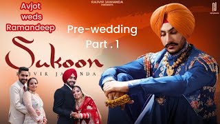 SUKOON  BEST PRE WEDDING  AVJOT weds RAMANDEEP  RajvirJawanda  WESTSIDE PUNJABI REACTION [upl. by Gretchen830]