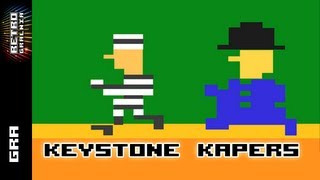 Gra Keystone Kapers  Atari 2600  Rambo  Atari 65xe  Recenzja Gry  Retro Gaming  RG52 [upl. by Akinna]