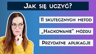 Jak się uczyć żeby się nauczyć 11 naukowo potwierdzonych sposobów [upl. by Merrell399]