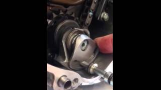 KLR650 Doohickey Torsion Spring Install with Eagle Mike [upl. by Ede]