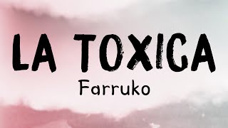 La Toxica Remix ft Myke Towers Sech  Farruko Lyrics Video 🐬 [upl. by Philps]