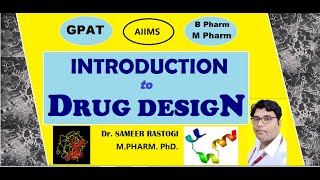 INTRODUCTIONTODRUGDESIGN  BPHARM  MPHARM  MEDICINALCHEMISTRY GPAT  NIPER  PCI [upl. by Leonor]