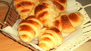 Simple And Quick Croissants RecipeHow To Make Croissants At Home [upl. by Ettevroc]