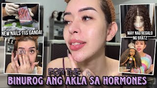 ANONG HORMONES BA TALAGA ANG PARA SAYO NEW NAILS amp MAY NAG REGALO NA PANEY  VLOG207 janalarman [upl. by Warder]