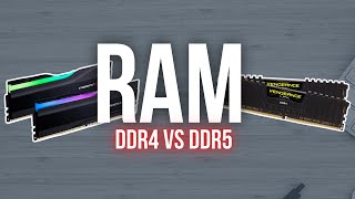 📌DDR4 vs DDR5 RAM For Gaming  Whats the difference [upl. by Sinnal]