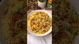 Hyderabadi Veg Dum Biryani Recipe food recipe cooking foodie viralvideo shorts viralshorts [upl. by Opportuna580]