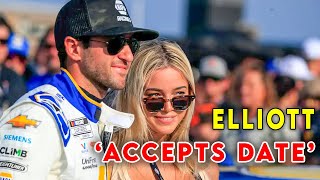 Chase Elliott Accepts ‘Date’ Invite [upl. by Ejrog]