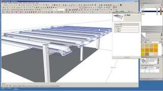 Realizzare un capannone prefabbricato con Sketchup [upl. by Assenad811]