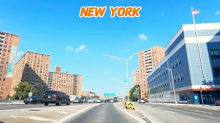 NYC DRIVEFROM REGO PARK TO FLUSHING [upl. by Malinde942]