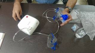 How to use Omron Compressor Nebulizer NEC 106 [upl. by Mich]