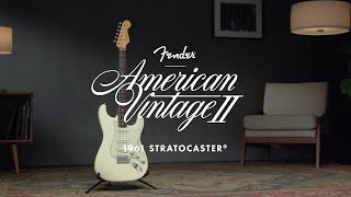 Exploring the American Vintage II 1961 Stratocaster  American Vintage II  Fender [upl. by Rosalyn]