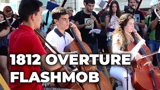 Flashmob quotOVERTURE 1812quot Tchaikovsky [upl. by Trovillion]