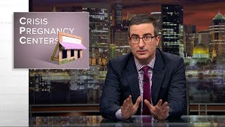 Crisis Pregnancy Centers Last Week Tonight with John Oliver HBO [upl. by Attoynek]