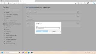 How to Block Popups in Microsoft Edge Tutorial [upl. by Akerdal47]