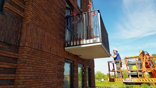 Balkons achteraf monteren met Schöck Isokorf® IQLick bij een project in Deventer [upl. by Akihsar]