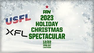 PFNs USFL amp XFL Christmas Spectacular  LIVE [upl. by Trella158]