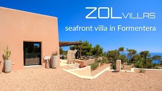 Charming luxury seafront villa for rent in Formentera  ZOL Luxury villas Formentera [upl. by Franck682]