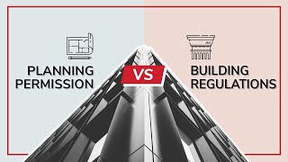 Difference between Planning Permission and Building Regulations  Planning vs Building Control [upl. by Aihsiek]