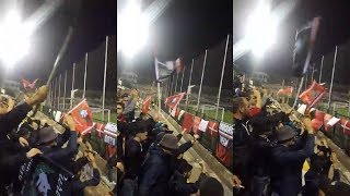 Curva Nord Piacenza New Song amp Celebrating With Players  Ultras Way✔ [upl. by Leruj804]