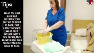 Instructional Video for Provide Perineal Care to an Incontinent Patient [upl. by Newhall]