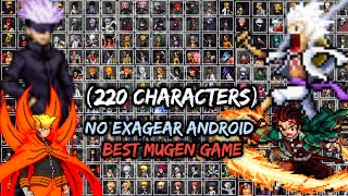 Update  Anime CrossOver Mugen 220 Characters  Jump Ulttimate Stars APK Android [upl. by Yotal428]