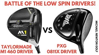 TaylorMade M1 Driver v PXG 0811X Driver  Battle Of The Low Spin Drivers [upl. by Mailli]