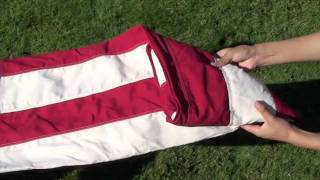 How to Fold the American Flag [upl. by Aliek]