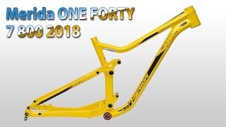 MERIDA One Forty 800 2018 1  Frame details [upl. by Walton]