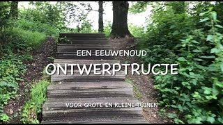 TUINONTWERP Een eeuwenoud ONTWERPTRUCJE voor grote en kleine tuinen [upl. by Nagud995]