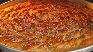 BU TARİFLE EL AÇMASI BÖREK YAPMAYAN KALMASIN ÇITIR ÇITIR YOK BÖYLE BİR LEZZET💯KOLAY BÖREK [upl. by Yaned26]