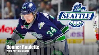 2021 NHL Draft  Conner Roulette  2021 Highlights [upl. by Muryh376]