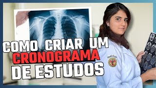 Como criar um cronograma de estudos em radiologia  Ingrid na Radiologia [upl. by Alec7]