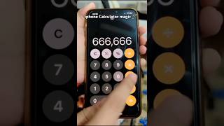 Iphone Calculator Magic Trick 🪄🪄 fyp viral magic iphonetrick calculator [upl. by Male]