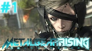 Metal Gear Rising Revengeance  Raiden  Bölüm 1 [upl. by Elleinwad]