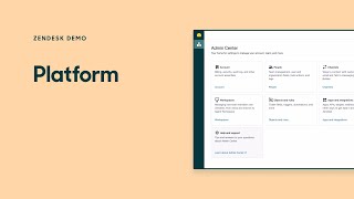 Zendesk Demo Platform [upl. by Nauqet]