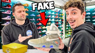 Selling FAKE Shoes to Sneaker Stores IT WORKED [upl. by Ayarahs]