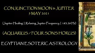 CONJUNCTION MOON amp JUPITER Jupiter Healing  Relaxing Music with Jupiter Frequency  18358 Hz [upl. by Coucher909]