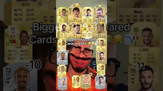 Biggest disappeared cards on eafc25 with MullerVardy or Messi [upl. by Eirrahs]