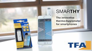 The innovative thermohygrometer SMARTHY for Smartphones from TFA [upl. by Mureil139]