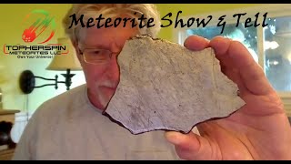 Meteorite Hangout Show amp Tell Mars Lunar Chelyabinsk Mesosiderite Real Meteorite Collecting [upl. by Letnuhs]