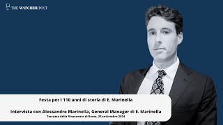 A Marinella 110 anni del brand quotSpettatore ai 100 anni oggi sono parte attiva grande emozionequot [upl. by Inotna]