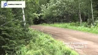 SM Pohjanmaa Ralli 1562013 2 crashes [upl. by Hayes552]