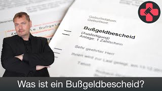 Was ist ein Bußgeldbescheid  EXPERTEHILFT mit Rechtsanwalt Frank Hannig [upl. by Truman]