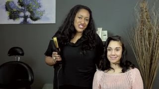 How to Get Ringlet Curls With a Straightener  Hair Styling amp Care [upl. by Niac]