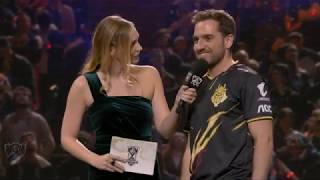 Ocelote funny interview Worlds 2019 GrandFinal  SPOILER [upl. by Yauqaj]