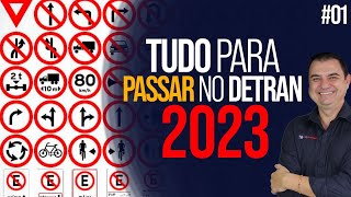 Aula Preparatória para Prova Teórica do Detran 2023 01 [upl. by Michi]